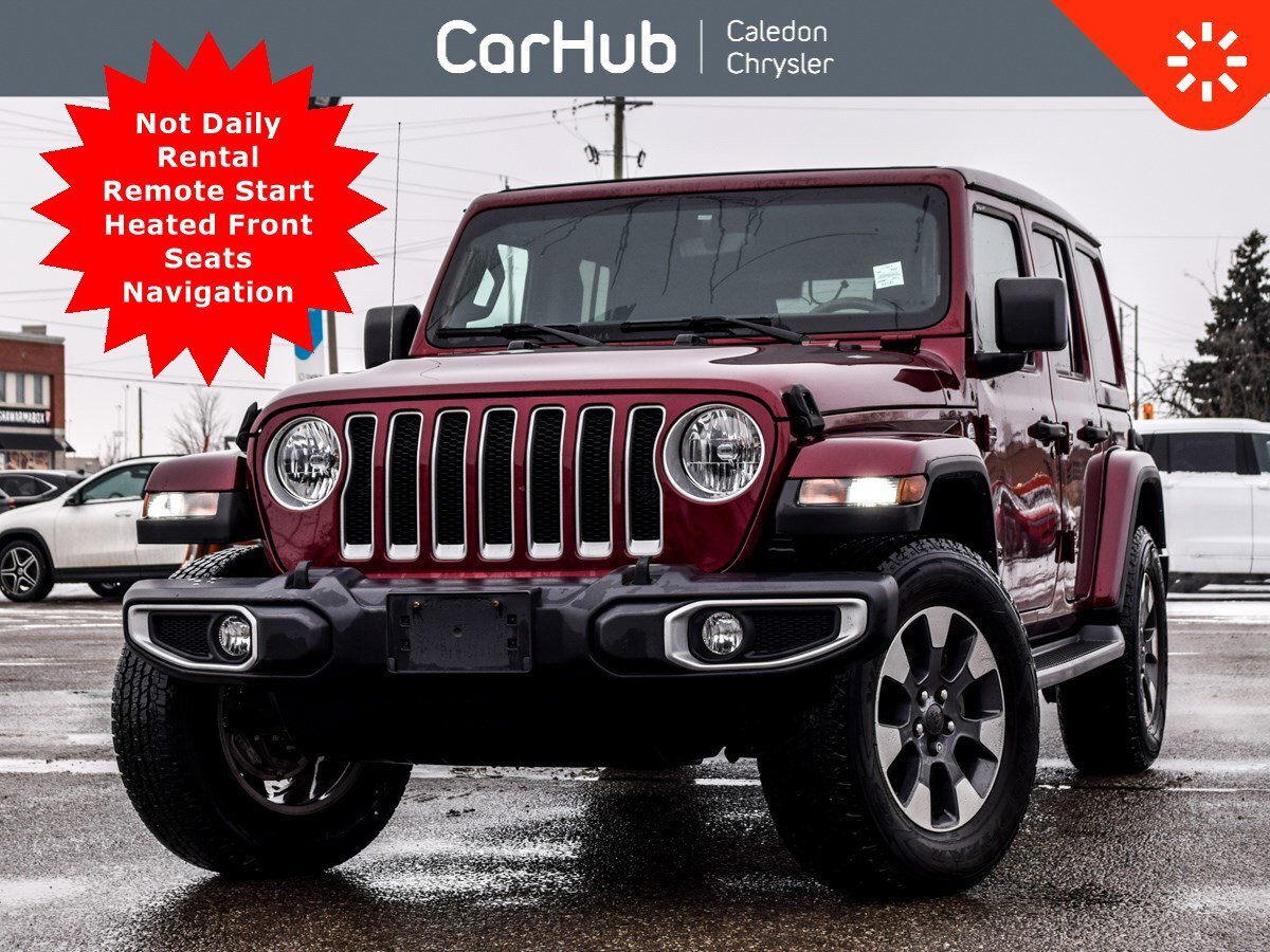 2021 Jeep Wrangler Unlimited Sahara Sky One–Touch power Top
