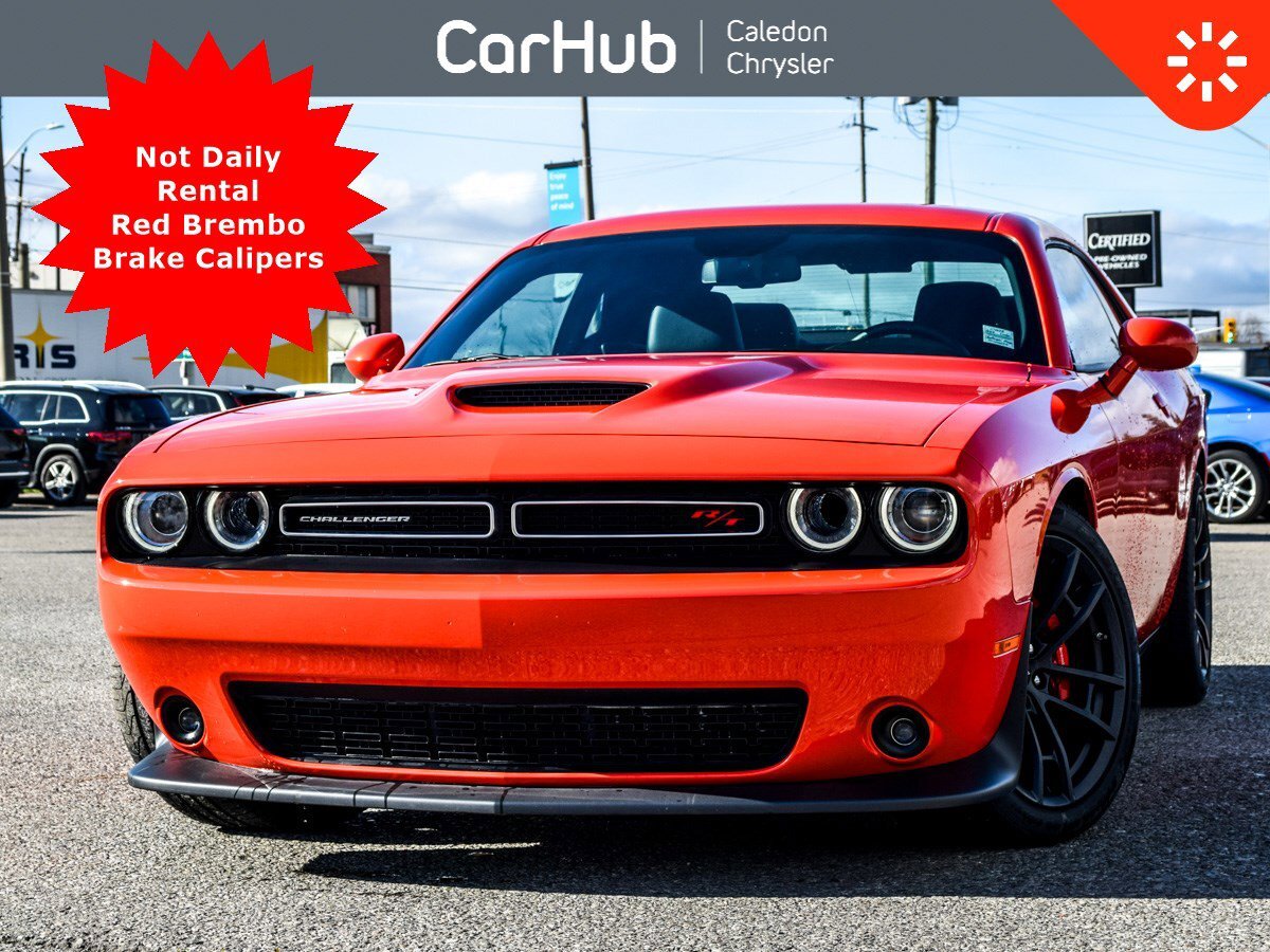 2023 Dodge Challenger R/T 6-Speed Manual Blind Spot Leather Navi 20Rims
