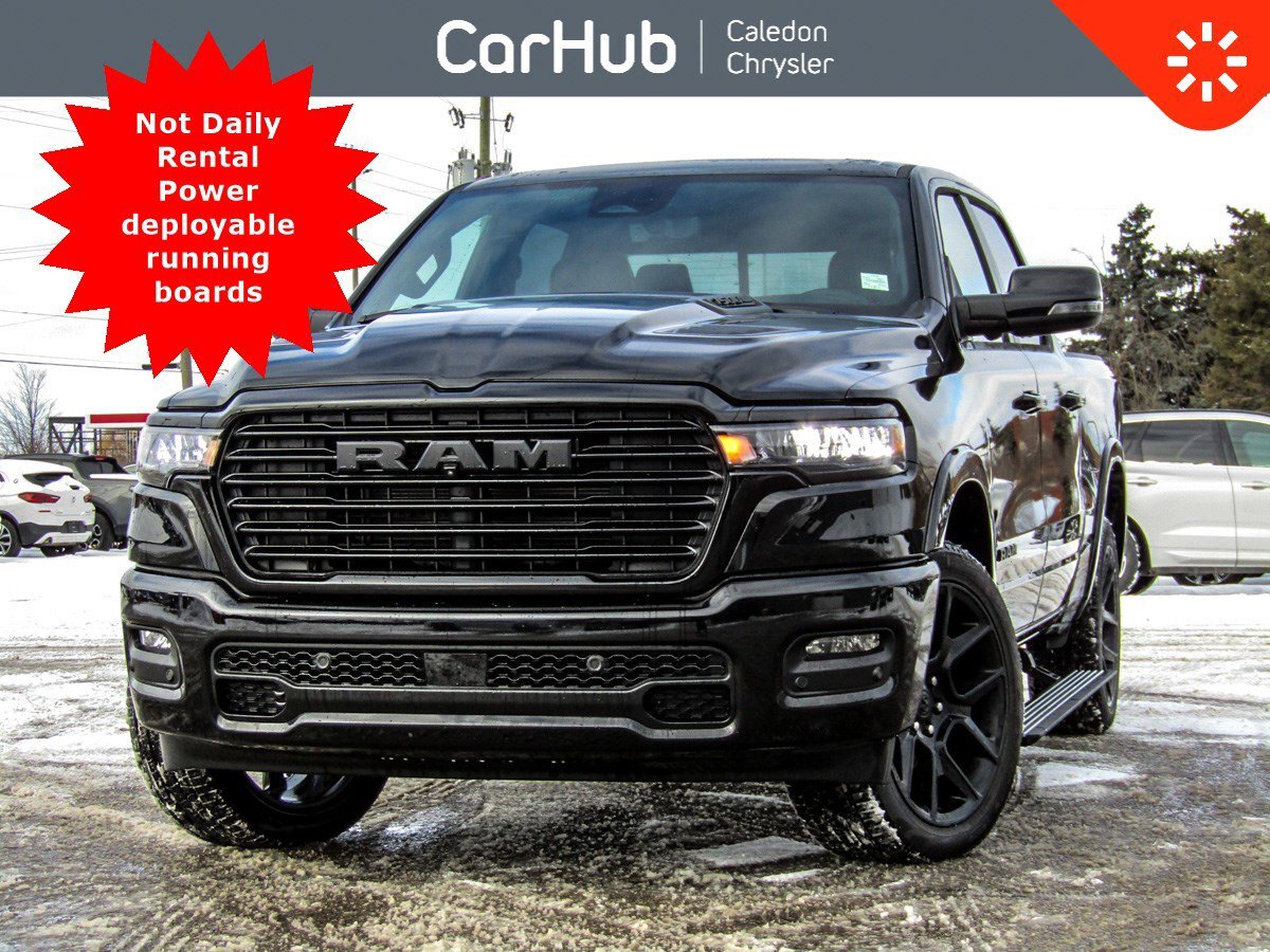 2025 Ram 1500 Laramie 4x4 Crew Cab 5'7 Box Night Edition Pano Su