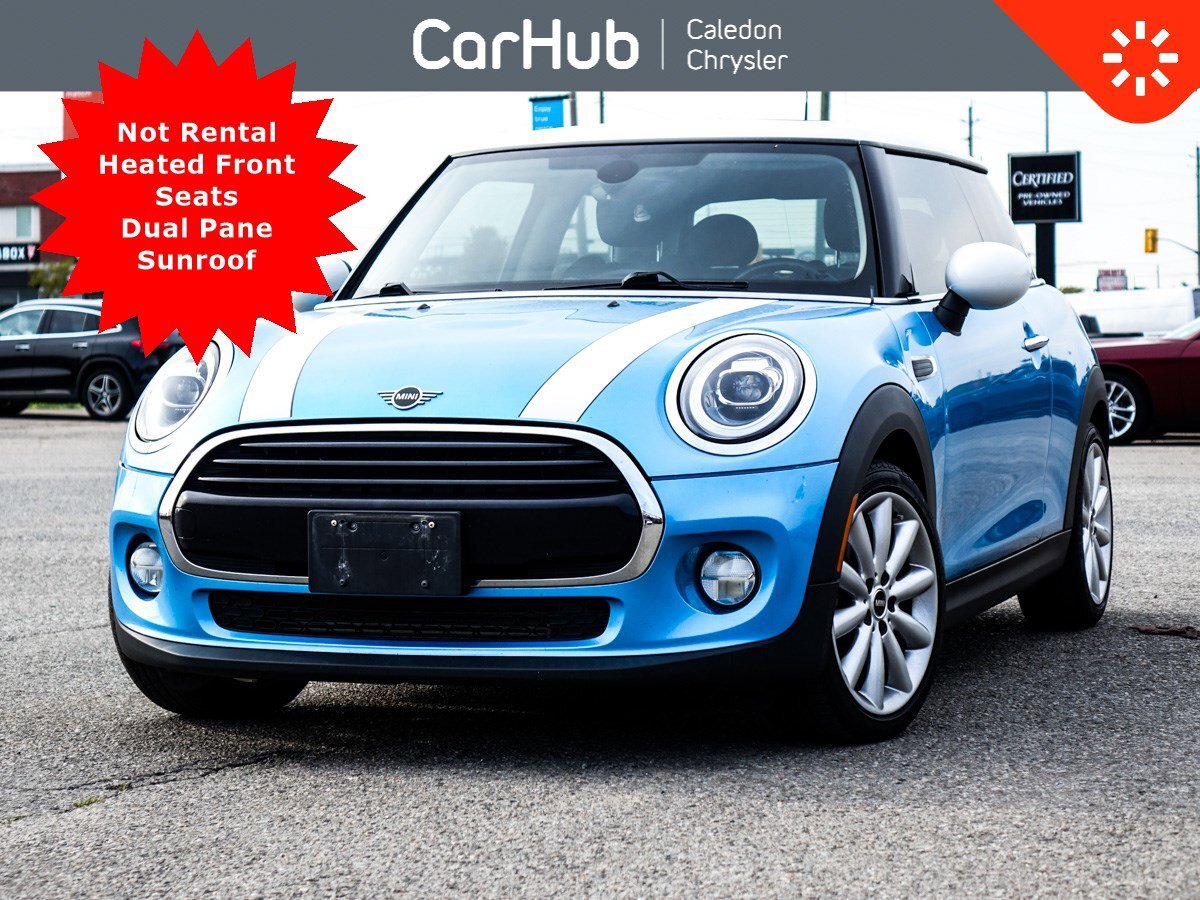 2019 MINI 3 Door Cooper Pano Sunroof Navi Heated frt Seats 16Alloy 
