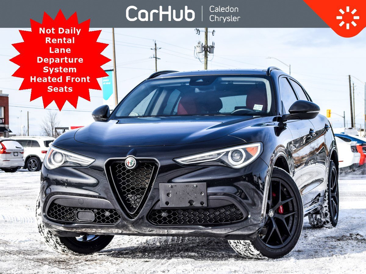 2021 Alfa Romeo Stelvio Ti AWD Pano Sunroof Blind Spot R-Start Navigation