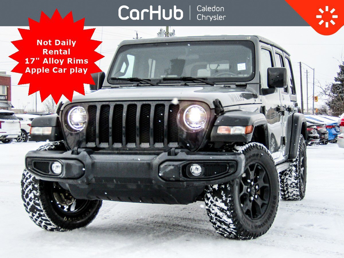 2021 Jeep Wrangler Unlimited Willys 4x4 Heated Front Seats R-Start