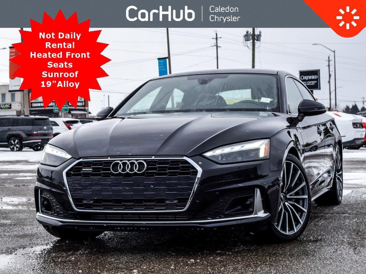2023 Audi A5 Sportback Komfort Sunroof Blind Spot Heated Front Seat