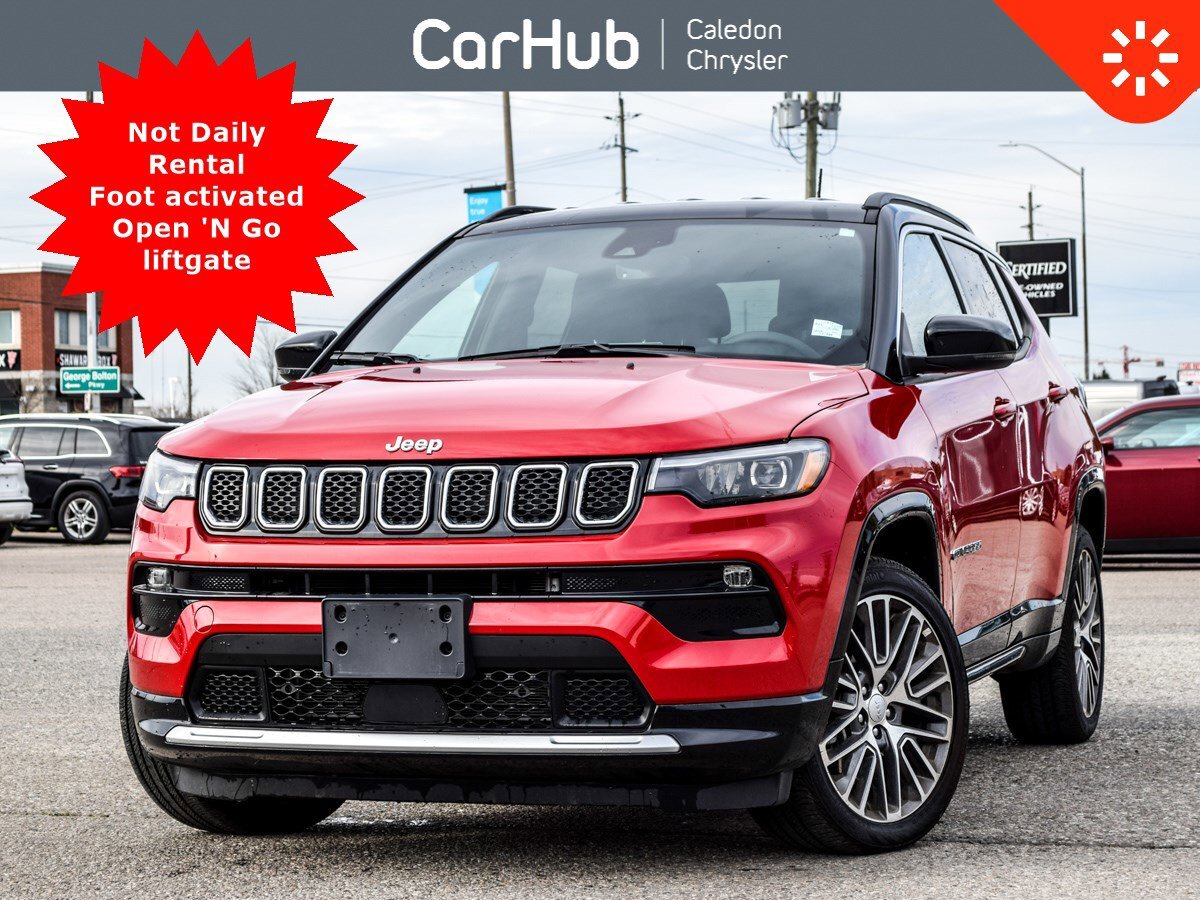 2023 Jeep Compass Limited4x4 Elite Grp 10.1Display Navi Leather