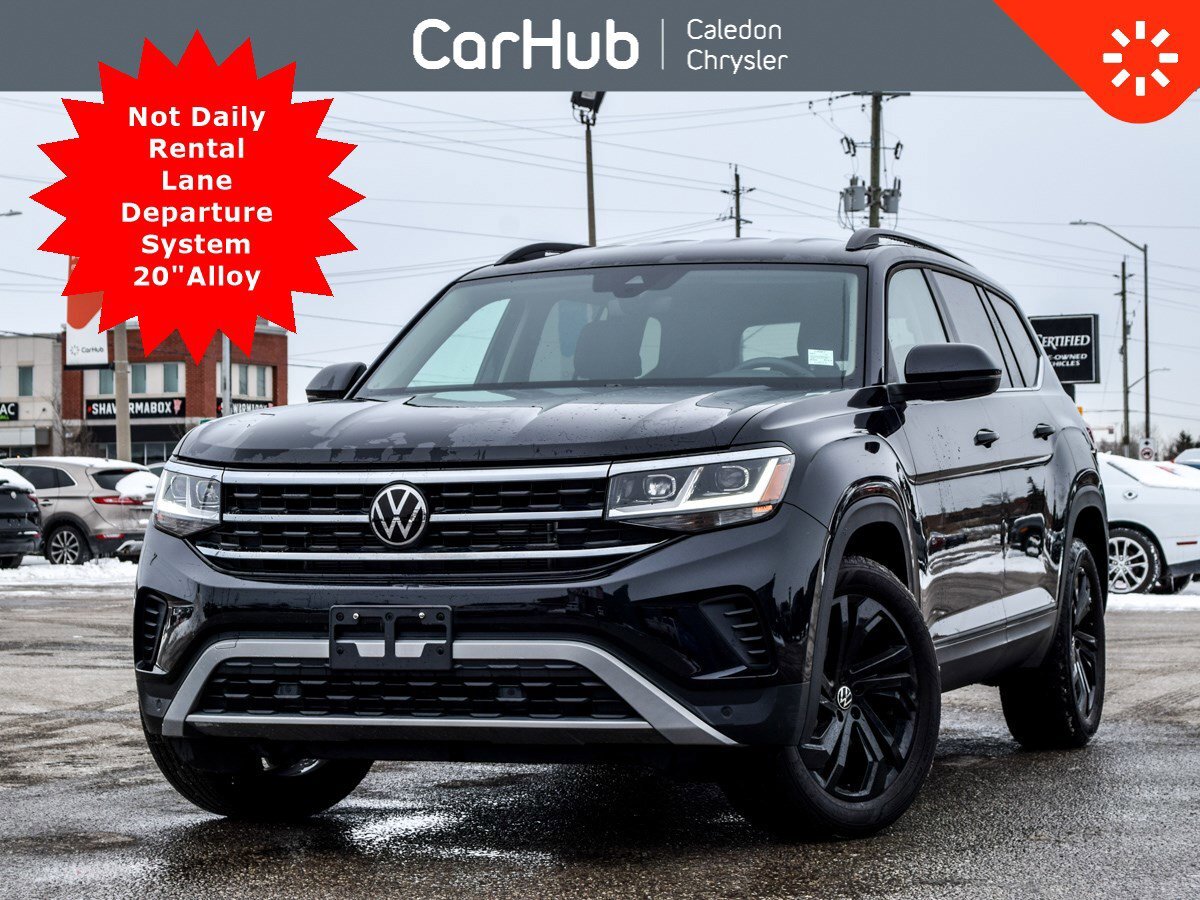 2023 Volkswagen Atlas Comfortline 7Passenger Blind Spot Heated frt Seats