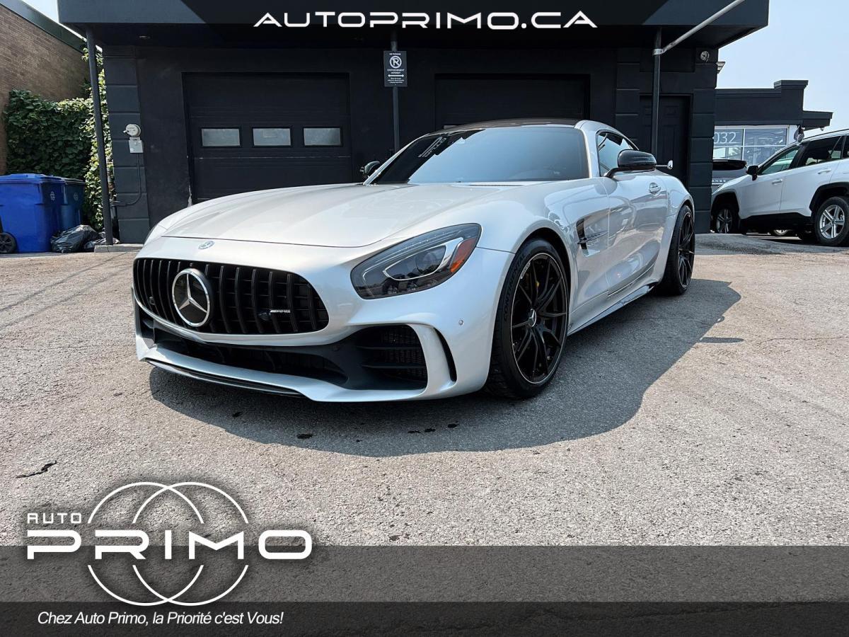 2018 Mercedes-Benz AMG GT R Coupe 4.0L Twin Turbo V8 577HP Cuir Cam Nav Mags