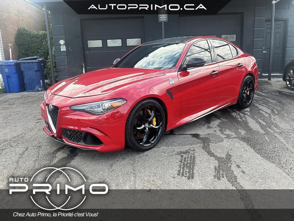 2019 Alfa Romeo Giulia Quadrifoglio V6 2.9L 505hp RWD Nav Cam Démarreur