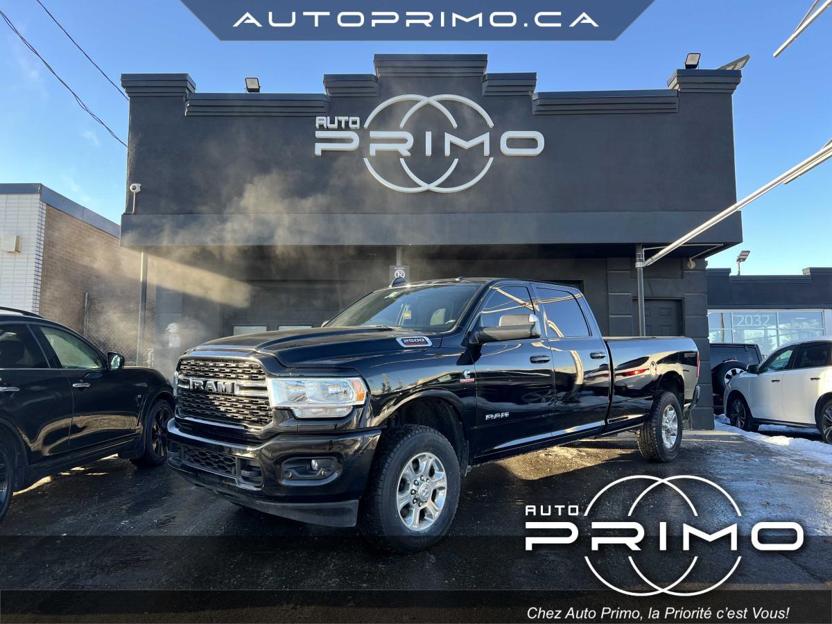 2022 Ram 2500 Big Horn Sport Cummins Diesel 8' Boite Air Susp