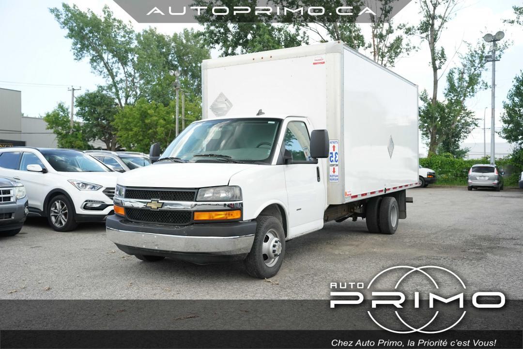 2019 Chevrolet Express 3500 V8 6.0L DRW 16 Pieds Camera de Recul Boite Cube