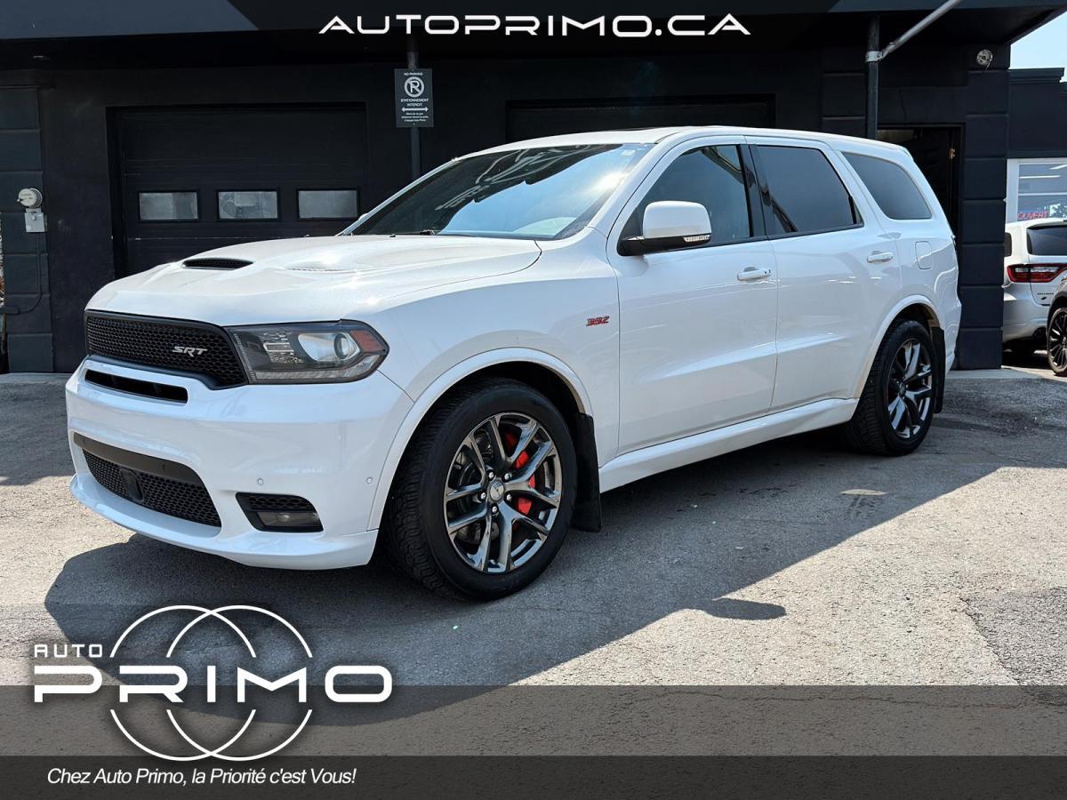 2019 Dodge Durango SRT 392 V8 6.4L AWD 6 Pass Cuir Rouge Toit Ouvrant