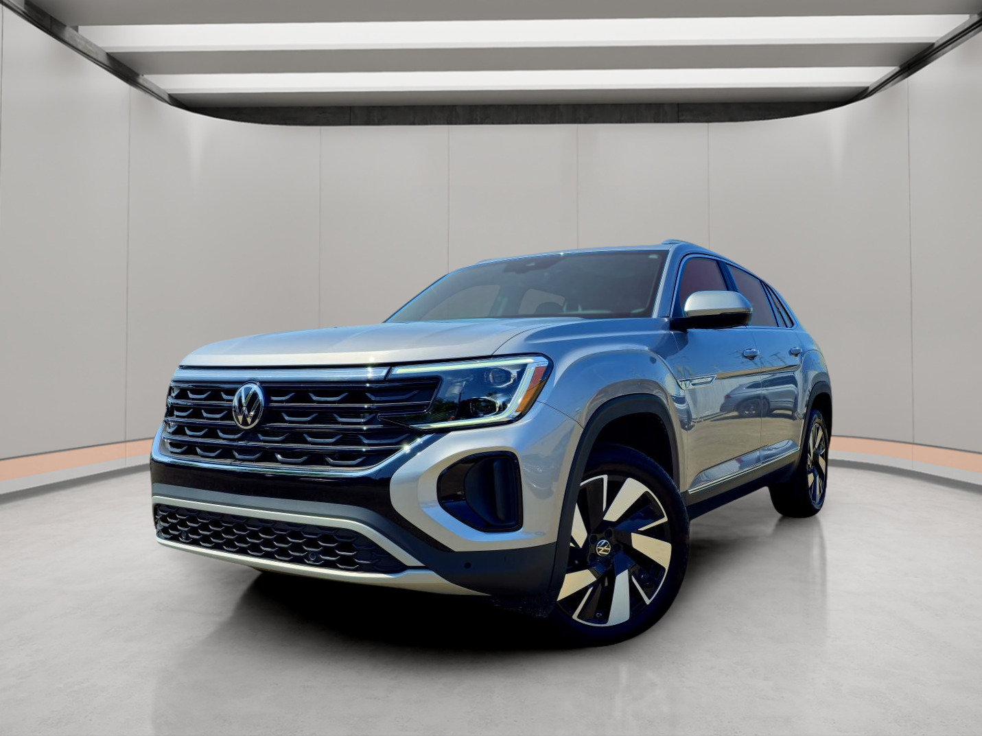 2024 Volkswagen Atlas Cross Sport HIGHLINE+2.0T+4MOTION+PNEUS HIVER+TOIT+GPS+CUIR