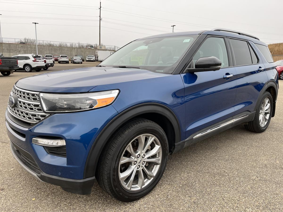 2021 Ford Explorer Limited 4WD | LOADED W/ SAFETY FEATURES | LEATHER