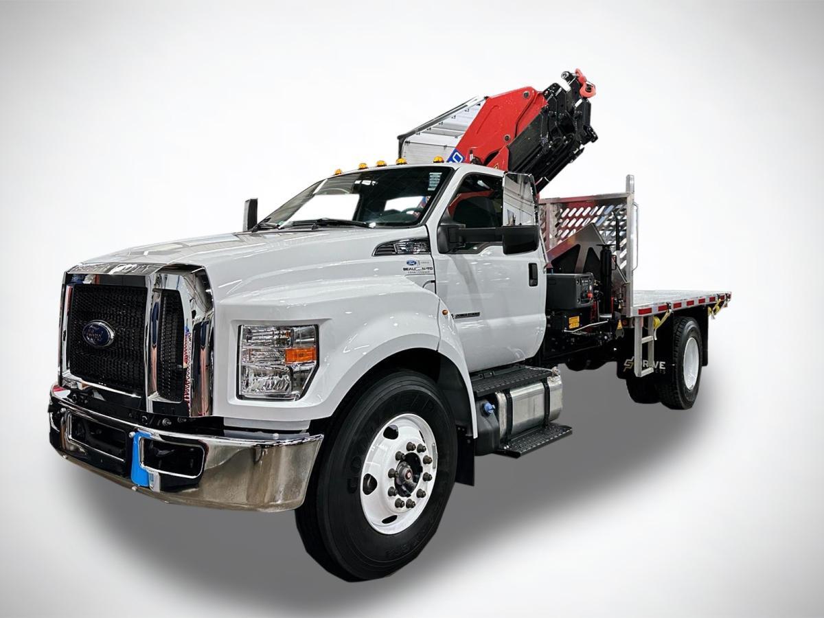 2025 Ford F-650 DIESEL 6.7L | GRUE HMF | PLATEAU 12'