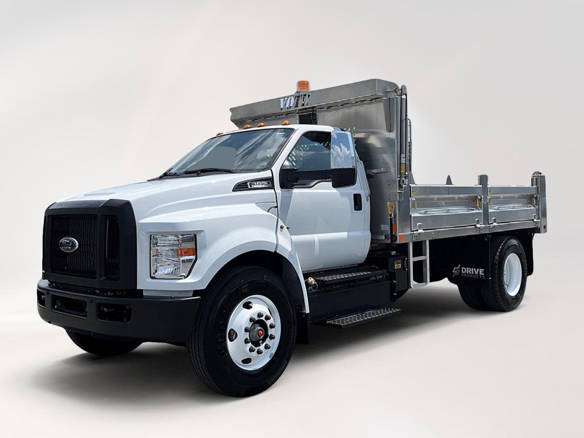 2024 Ford F-650 7.3L GAZ | BENNE ALU 13'9| CAB SIMPLE | PRET
