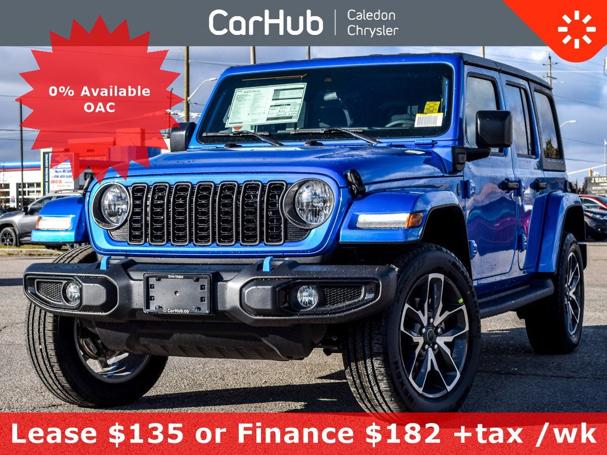 2024 Jeep Wrangler 4xe Sport S Freedom Top Safety Grp Convenience Grp 20A