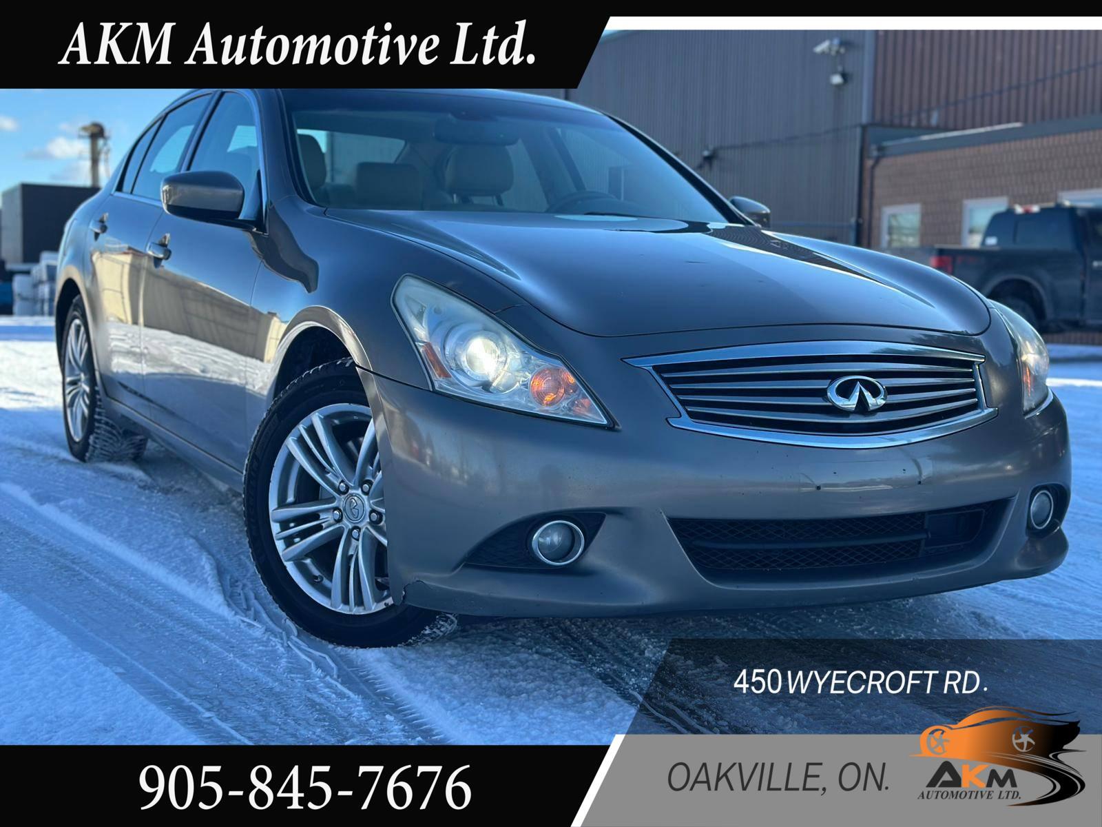 2011 Infiniti G37 X ,4dr, AWD ...  AS-IS