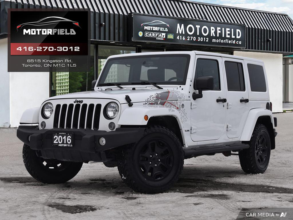 2016 Jeep WRANGLER UNLIMITED Sahara 4dr 4x4 Backcountry *Navi, Loaded*