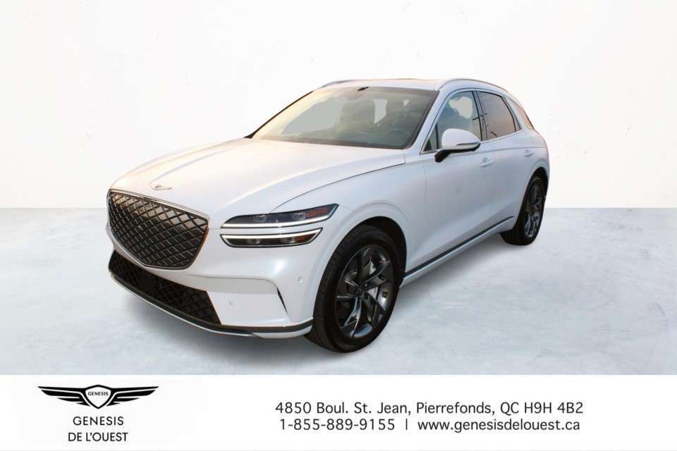 2025 Genesis Electrified GV70 Prestige White 2025 Genesis Electrified GV70E