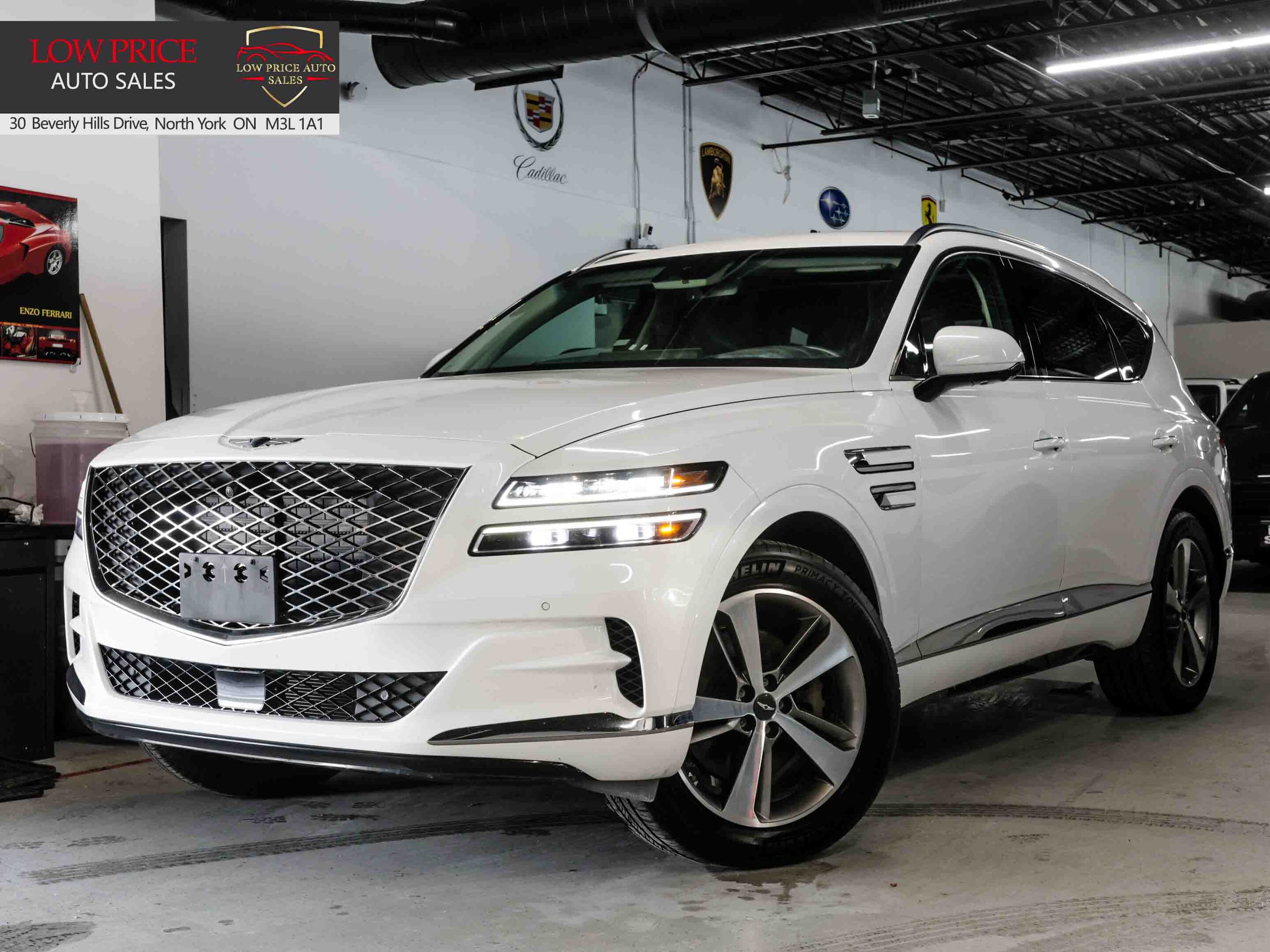2021 Genesis GV80 2.5T Advanced AWD*Navi*BSM*Panoramic*AccidentFree!