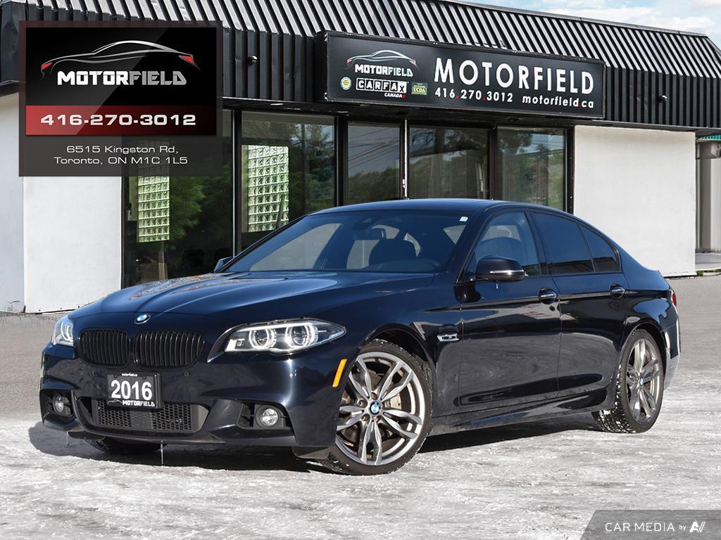 2016 BMW 5 Series 550i xDrive AWD M Sport *M Performance Pkg, Loaded