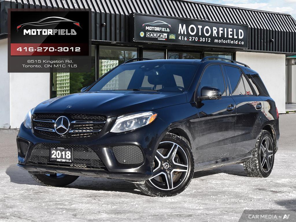 2018 Mercedes-Benz GLE GLE400 4MATIC AMG PKG *Night PKG, Accident Free*