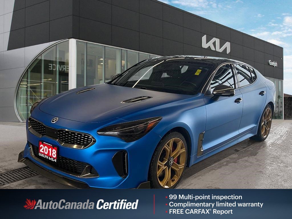 2018 Kia Stinger GT Limited | Turbocharged | Sunroof | Remote Start