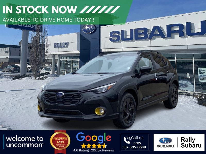 2025 Subaru Crosstrek Onyx  - Heated Seats - Heated Steering Wheel