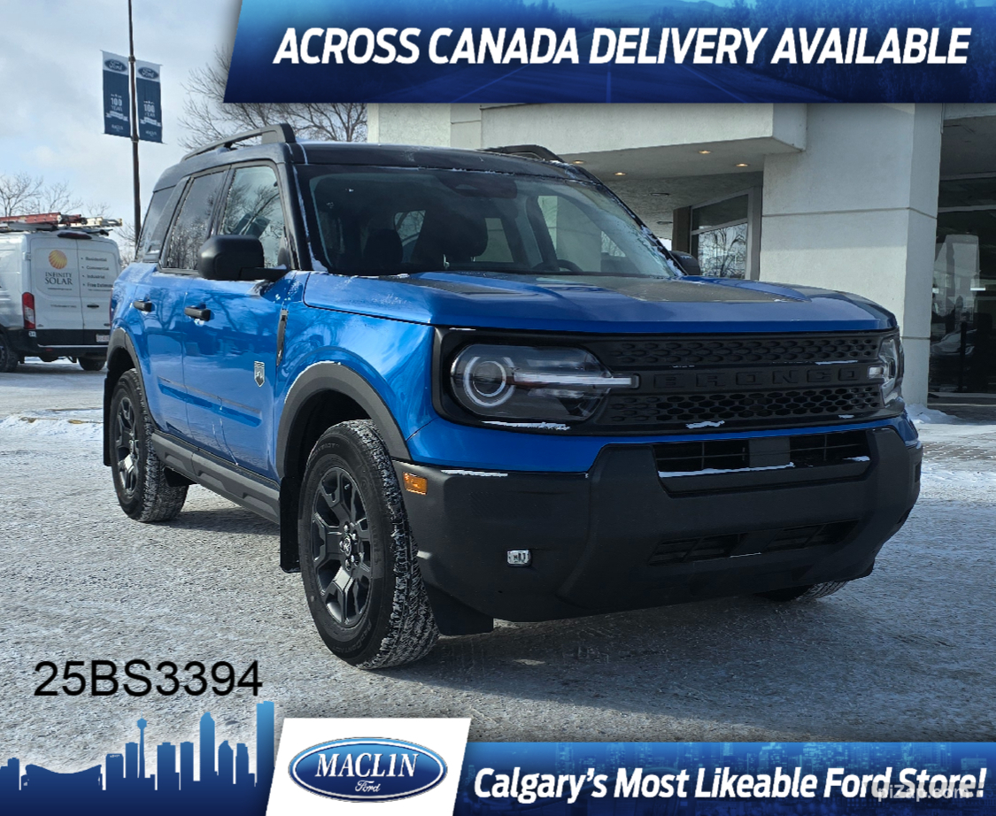 2025 Ford Bronco Sport BIG BEND | BLACK APP PKG | CONVENIENCE PKG | 