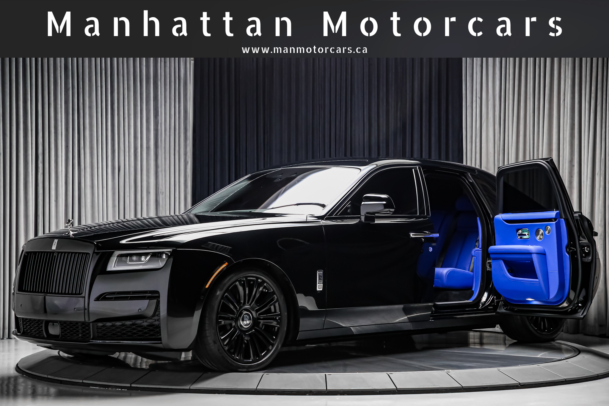 2022 Rolls-Royce Ghost V12 |BESPOKEAUDIO|SHOOTINGSTAR|BLUEINTERIOR|LOWKMS