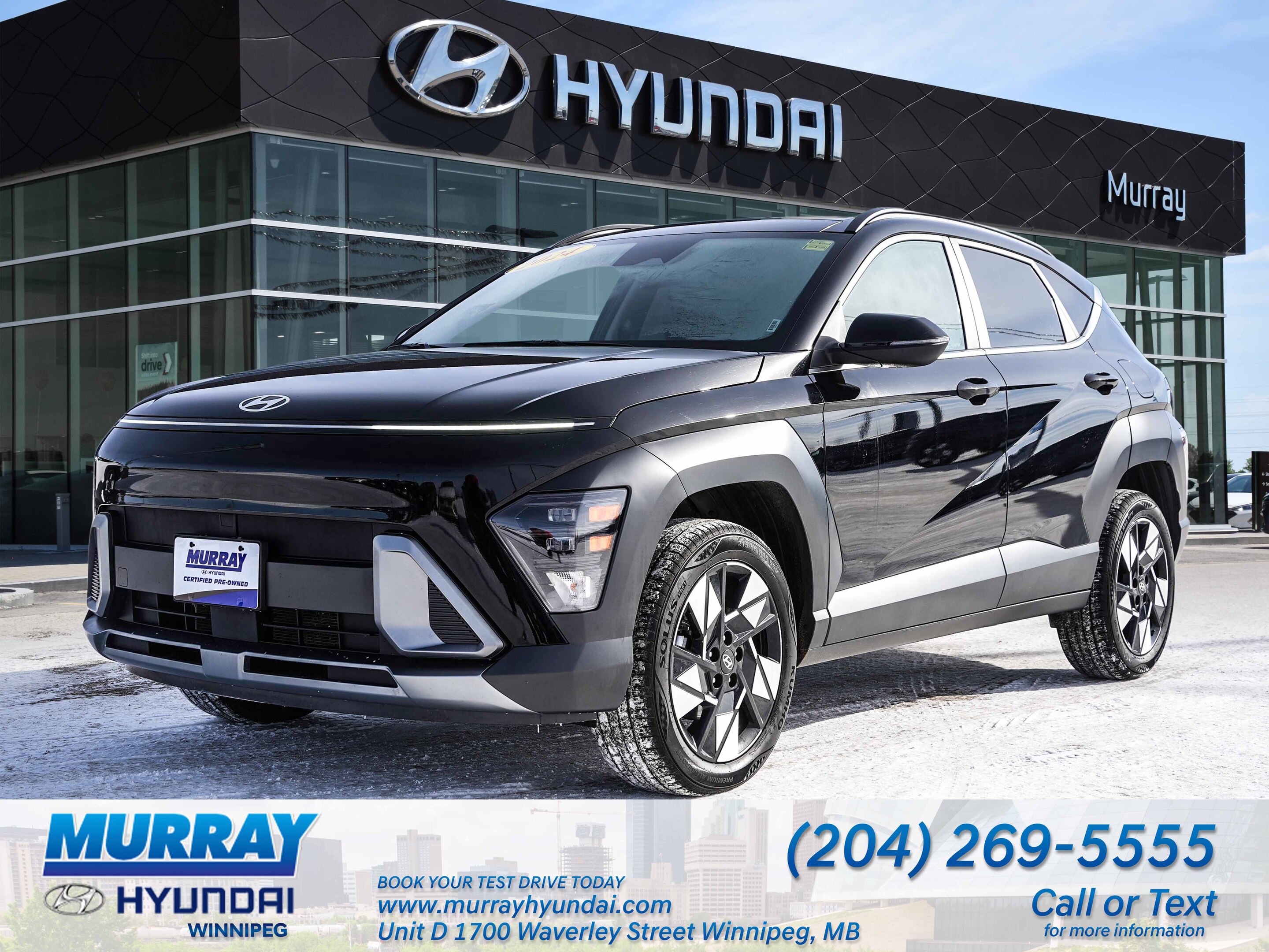 2024 Hyundai Kona 4.99% Available | 2.0L Pref AWD w-Trend Package