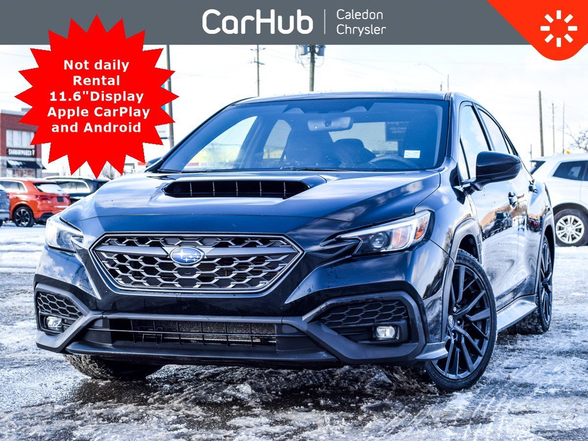 2022 Subaru WRX Sport AWD Sunroof Heated Frt Seats 18Alloy