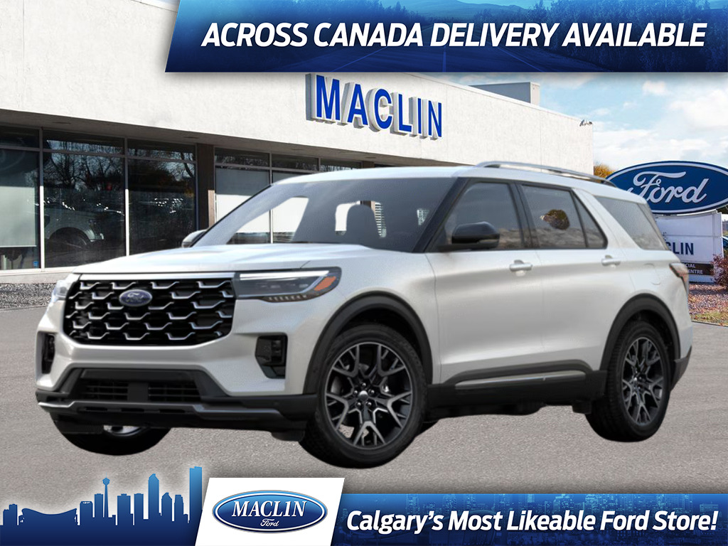 2025 Ford Explorer PLATINUM | ULTIMATE PKG | LUX LEATHER PKG | BLIS