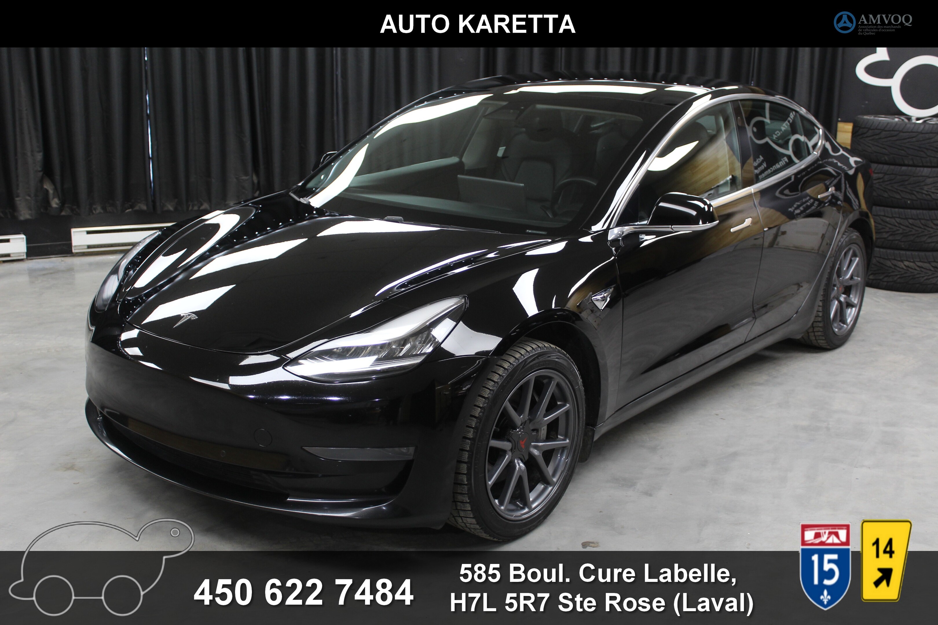 2020 Tesla Model 3 MODEL 3, STANDARD PLUS, CLEAN CARFAX