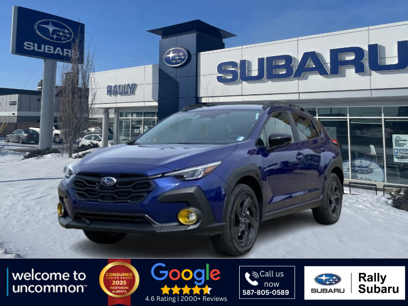 2025 Subaru Crosstrek Onyx  - Heated Seats - Heated Steering Wheel