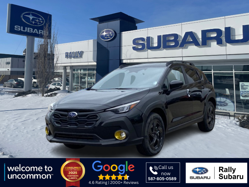 2025 Subaru Crosstrek Onyx  - Heated Seats - Heated Steering Wheel