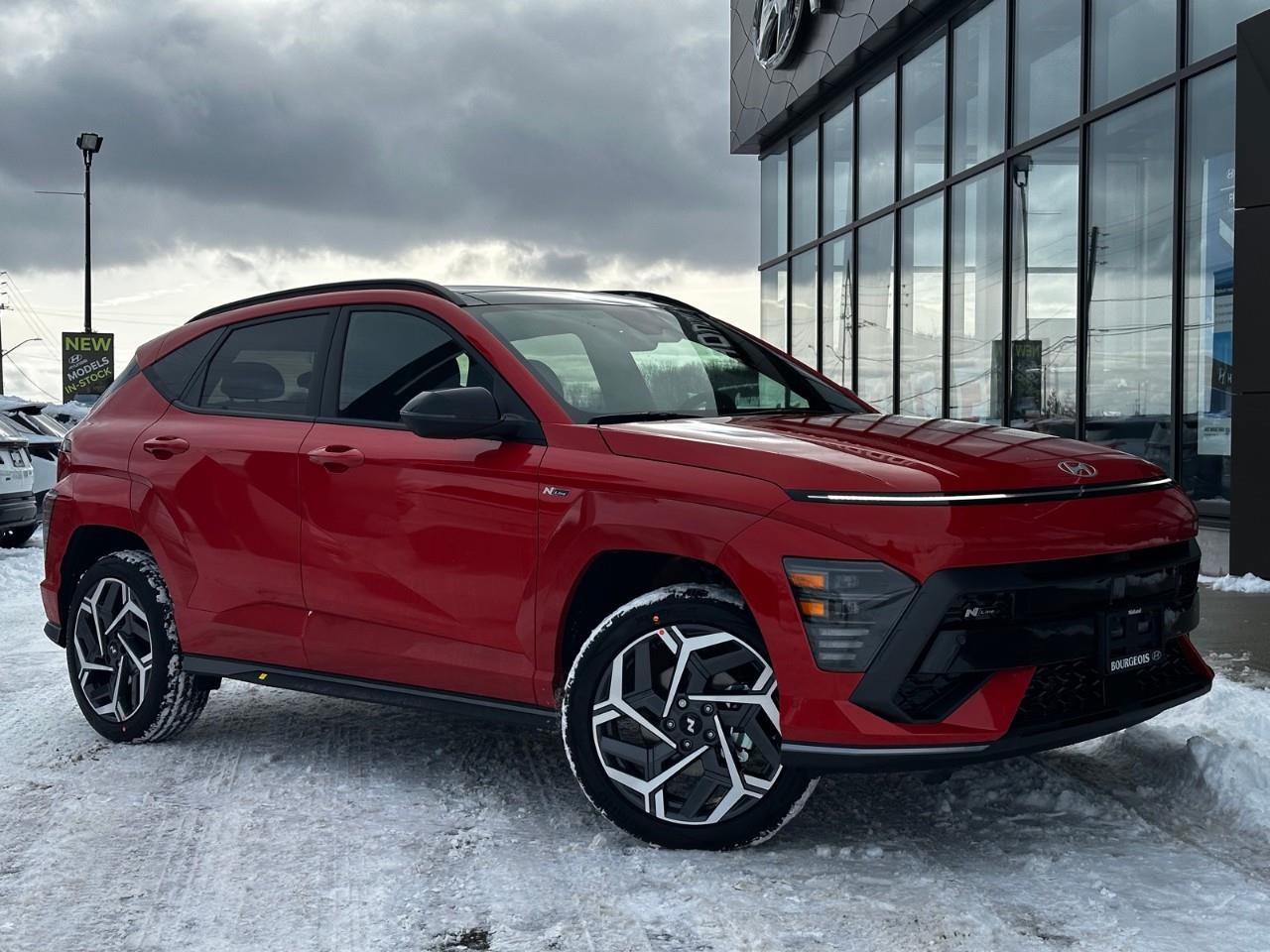 2025 Hyundai Kona 1.6T N Line Remote Start, Heated Seats, Moon Roof