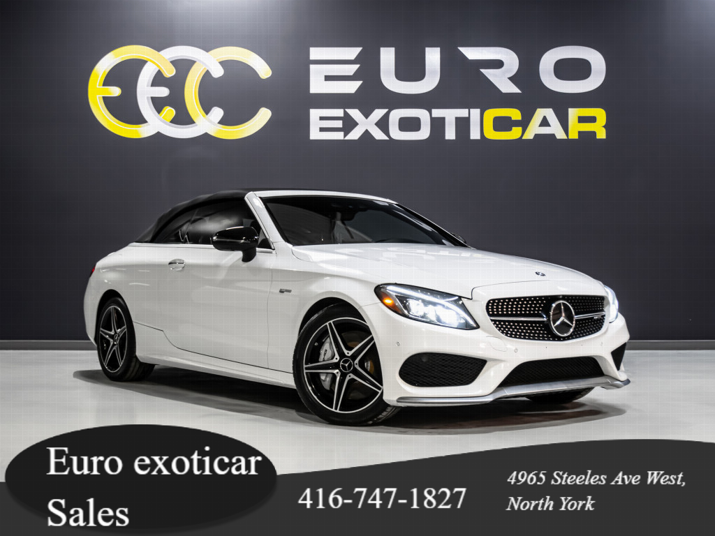 2018 Mercedes-Benz C-Class AMG C43 4MATIC CONVERTIBLE 360CAM NAVI BURMEST
