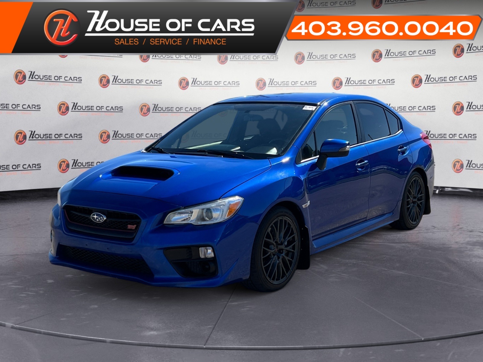 2015 Subaru WRX 4dr Sdn STI Man w-Sport Pkg/ BackupCam
