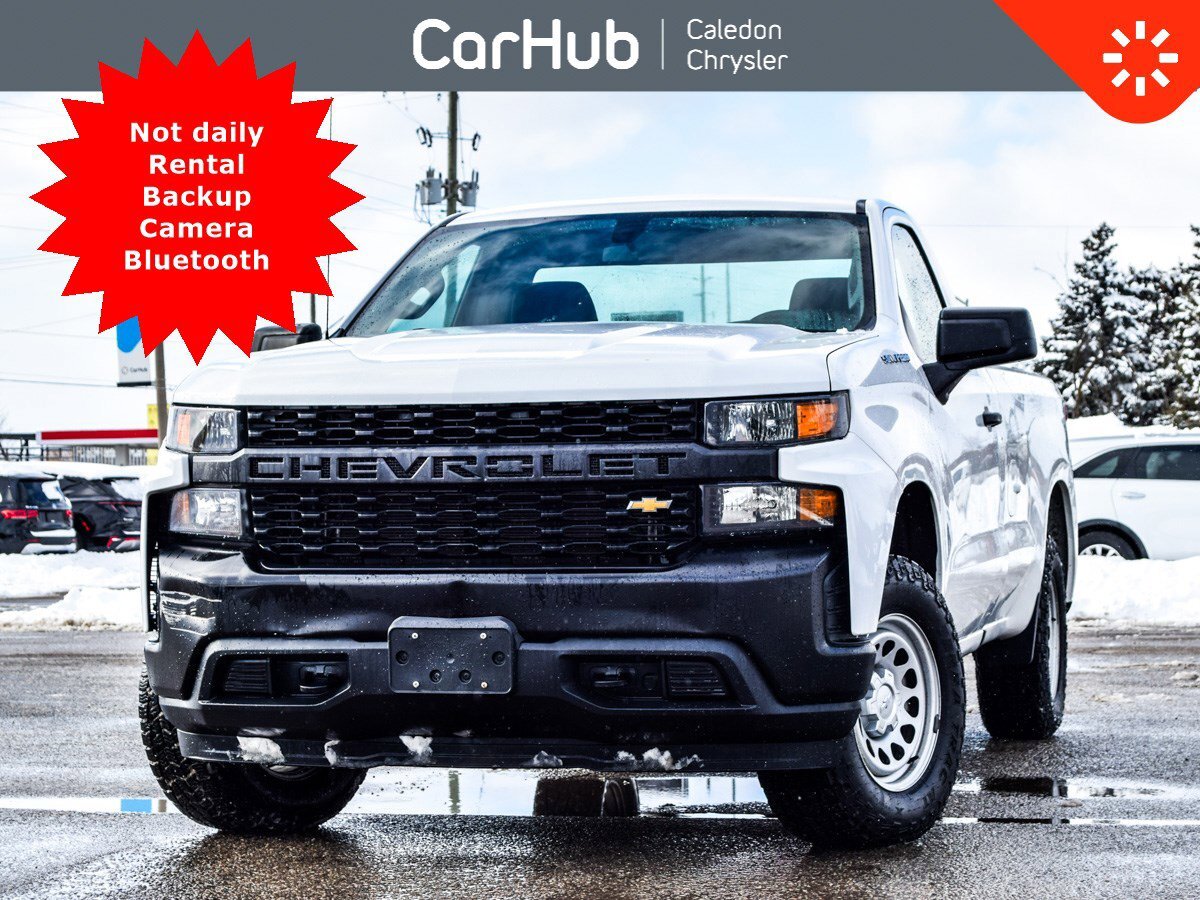 2020 Chevrolet Silverado 1500 4WD Reg Cab 140  Work Truck Bluetooth
