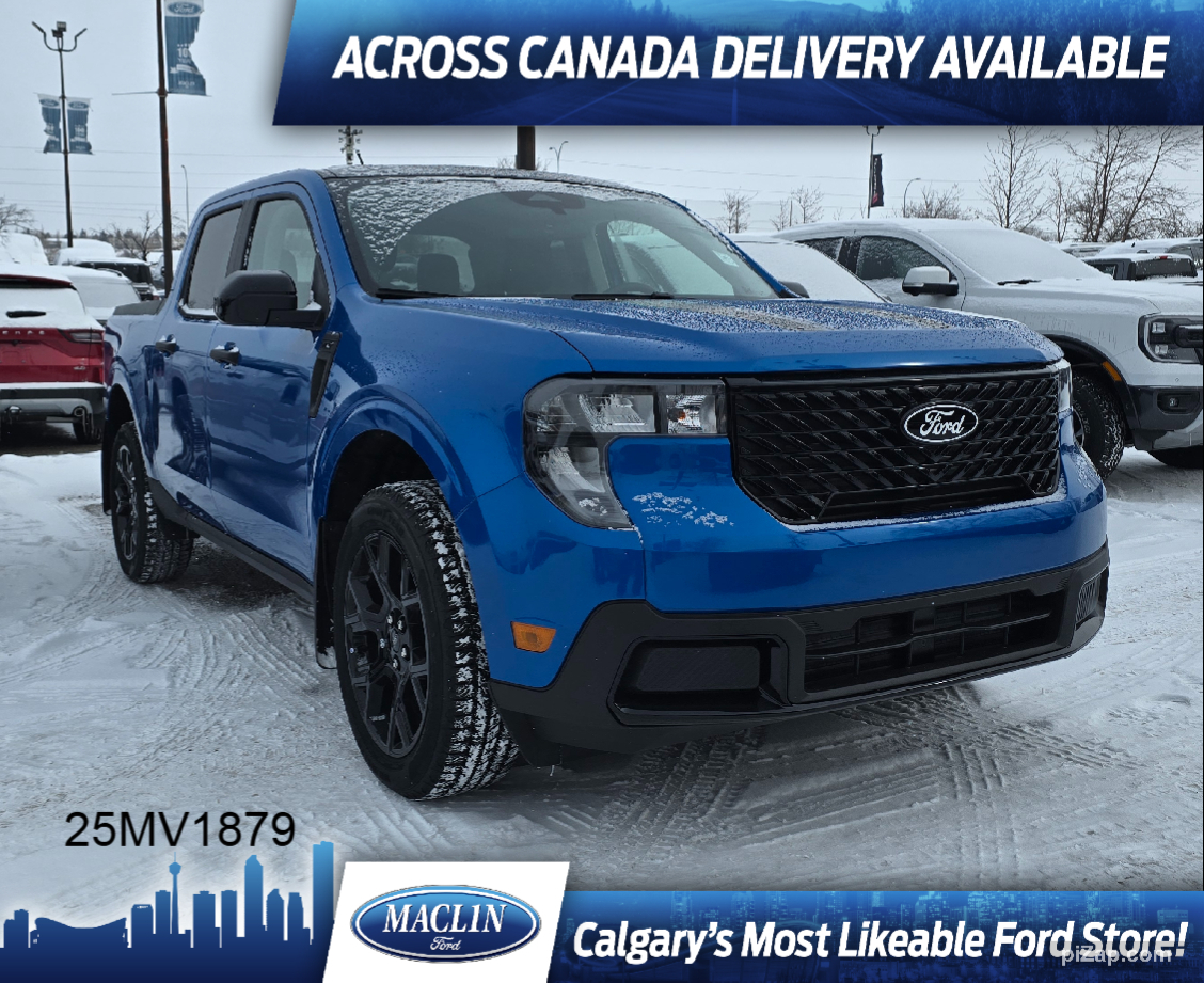 2025 Ford Maverick XLT | 4K TOW PKG | LUX PKG | BLACK APP PKG |