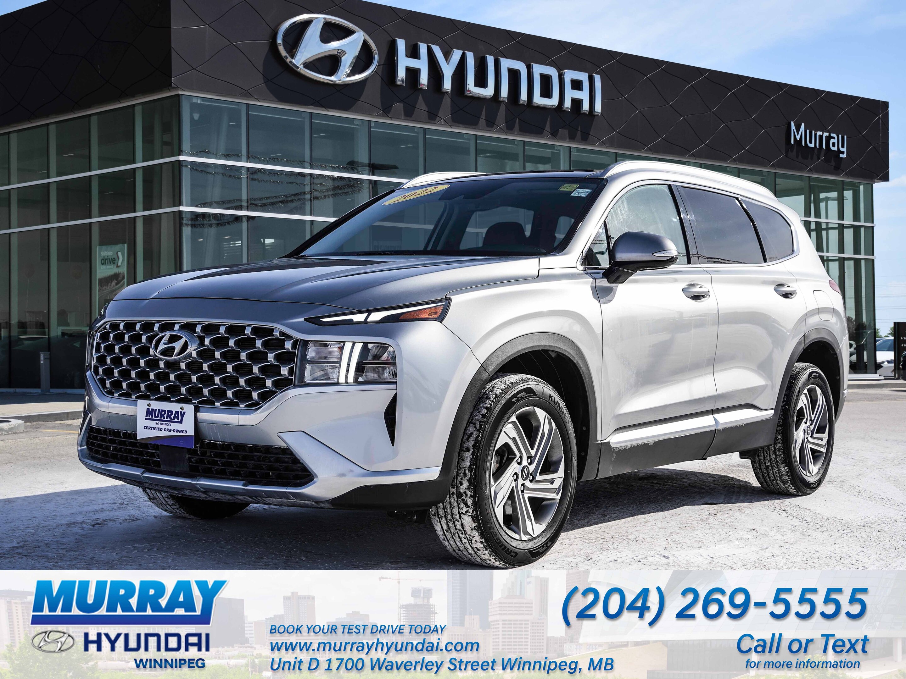 2022 Hyundai Santa Fe Preferred AWD w-Trend Package | 5.49% Available