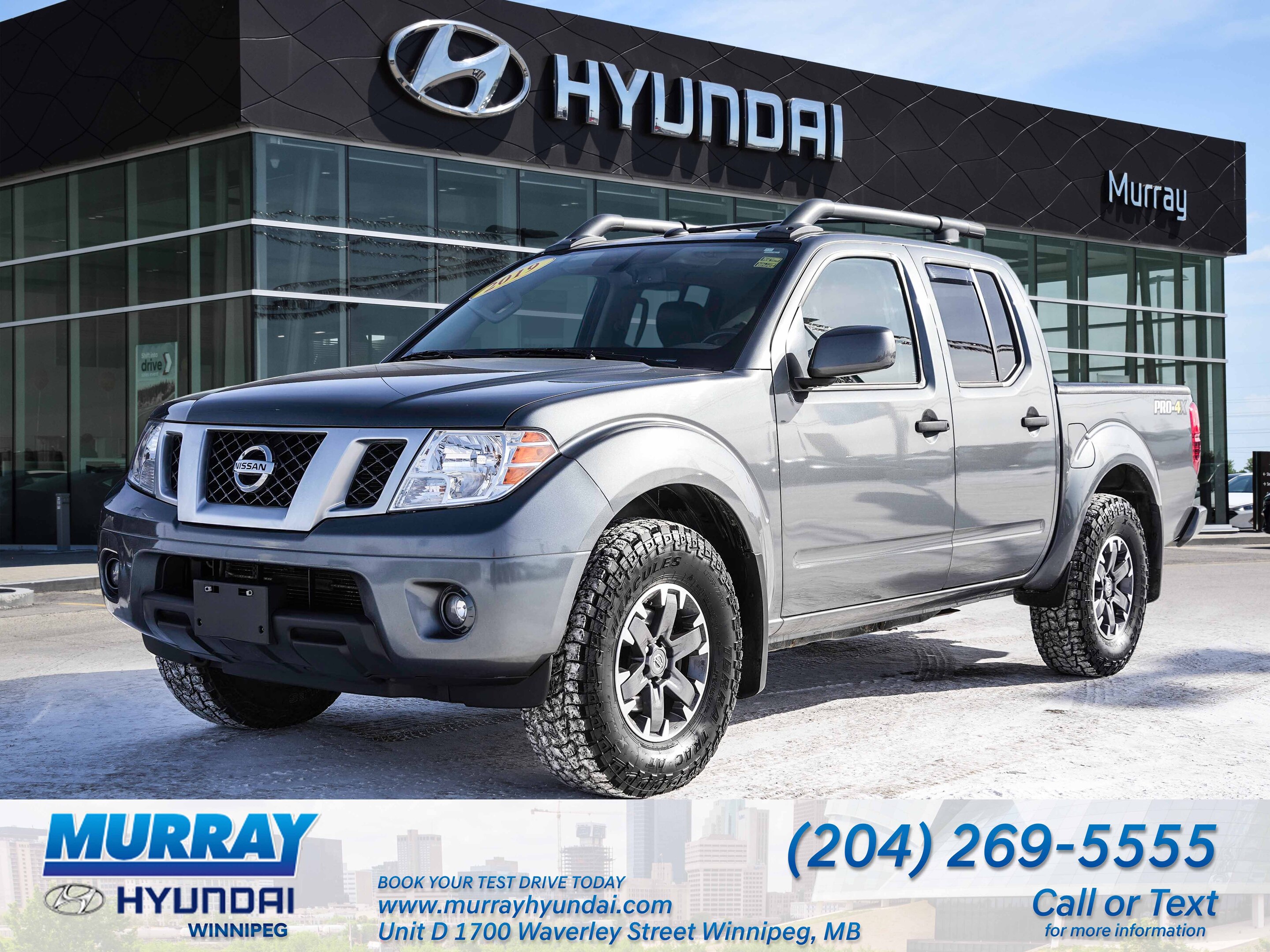 2019 Nissan Frontier Crew Cab PRO-4X Standard Bed 4x4 Auto