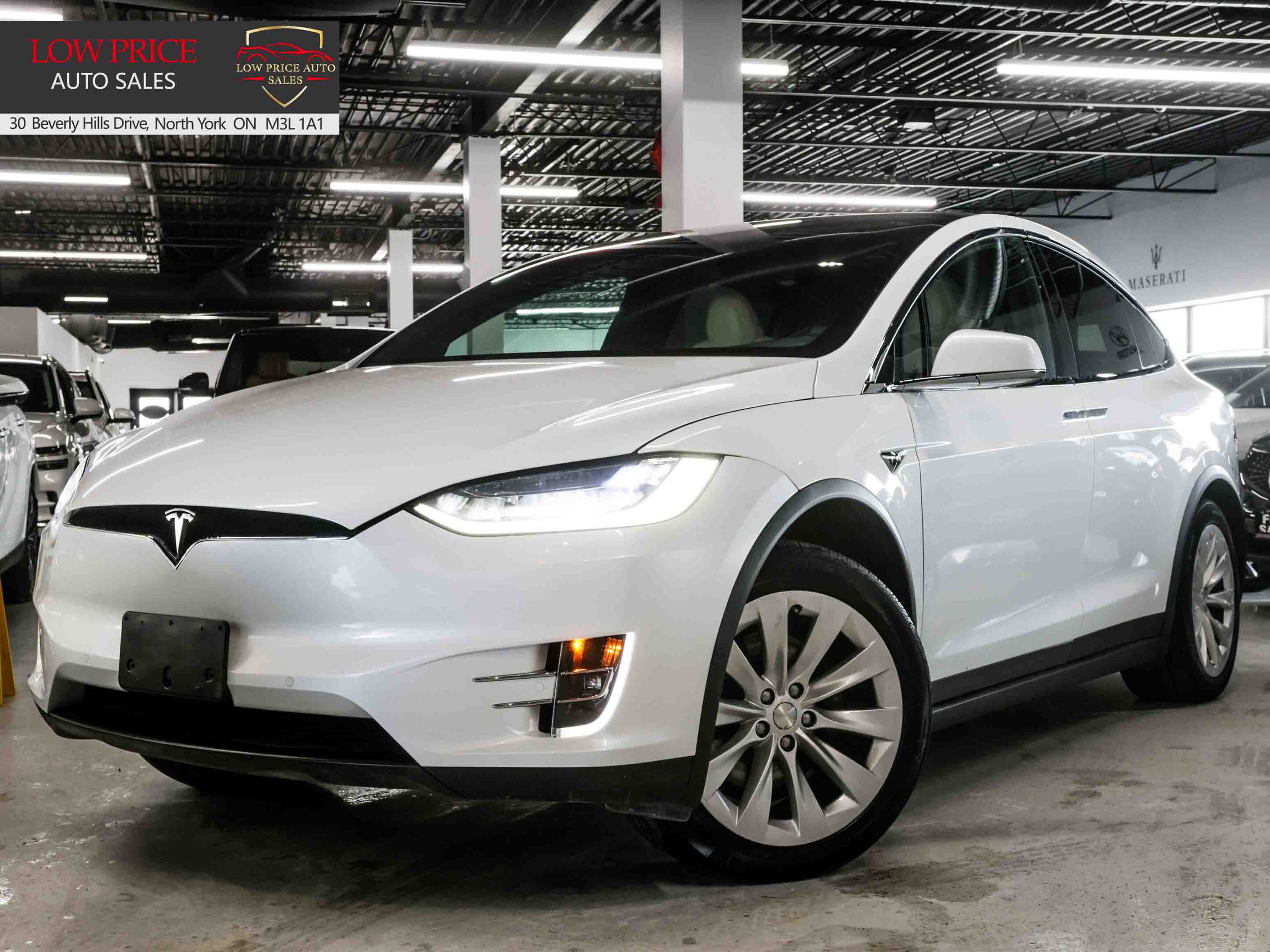 2021 Tesla Model X Long Range Plus AWD*TanInterior*Navi*BSM*Warranty!