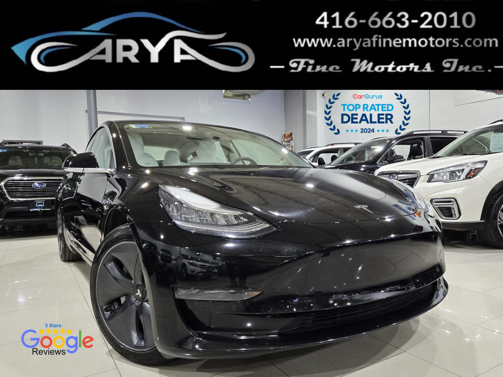 2020 Tesla Model 3 Standard Plus One Owner No Accidents Rear Spoiler