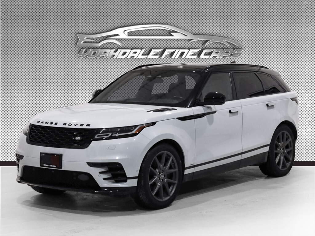2021 Land Rover Range Rover Velar P400 R-Dynamic HSE / Cognac Int / Low Km / Navi / 