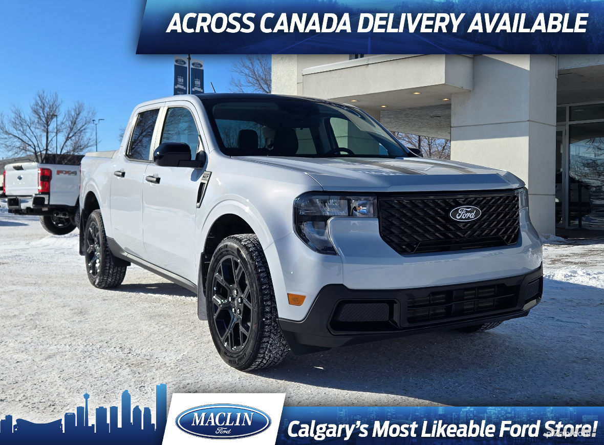 2025 Ford Maverick XLT | BLACK APP PKG | 4K TOW PKG | LUXURY PKG
