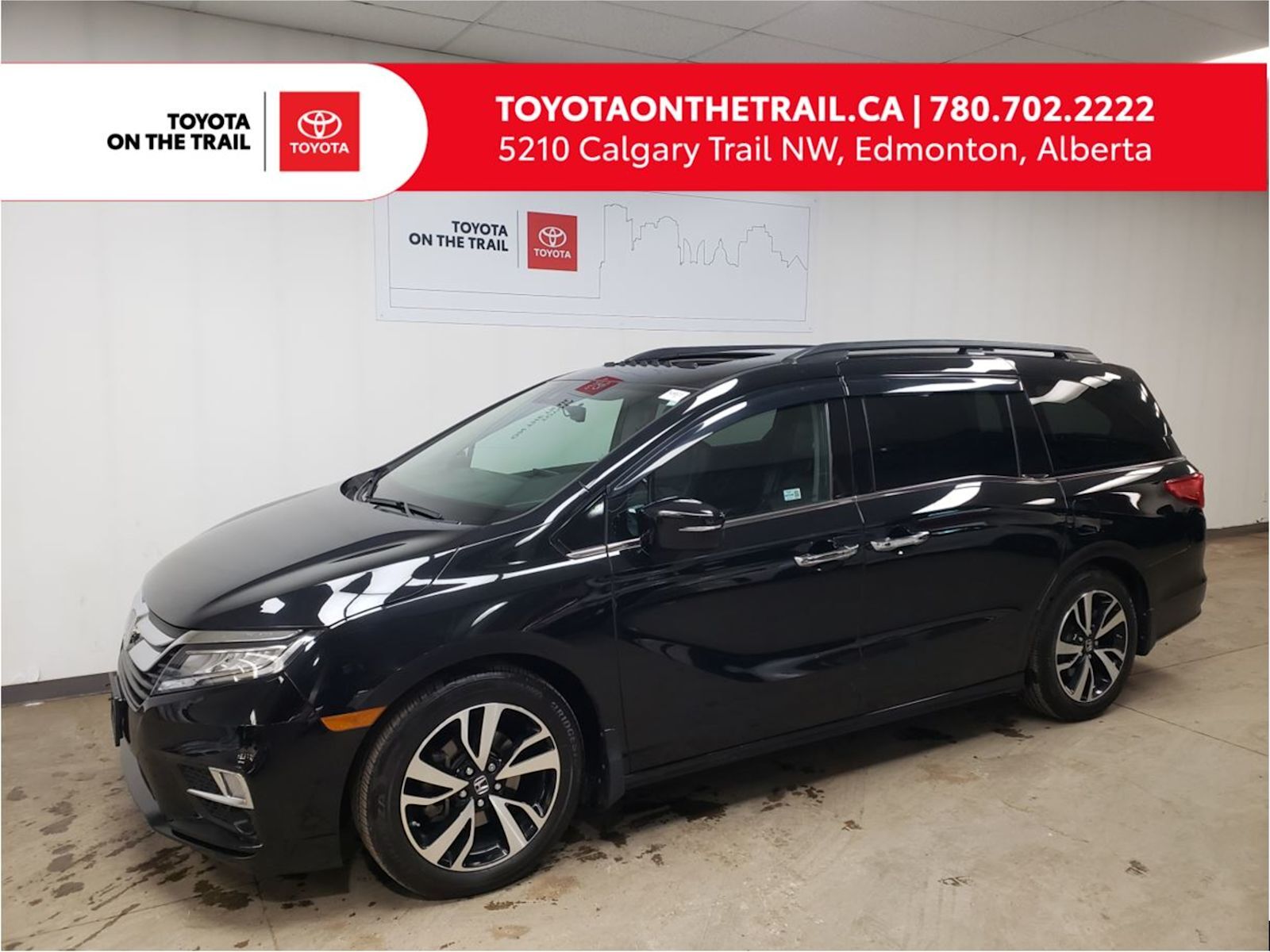 2020 Honda Odyssey TOURING; LEATHER, NAV, BLIND-SPOT, DVD PLAYER, BAC