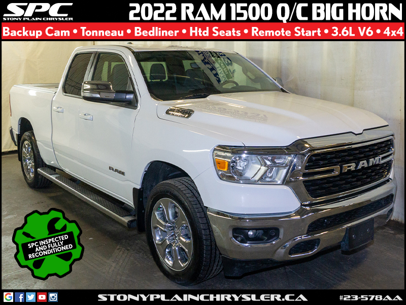 2022 Ram 1500 Big Horn 4x4 Quad Cab 6'4 Box