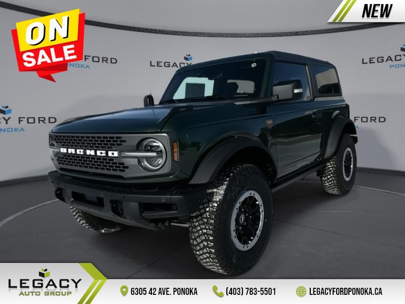 2024 Ford Bronco Badlands  2.7L V6 - Sasquatch Pkg - Lux Pkg