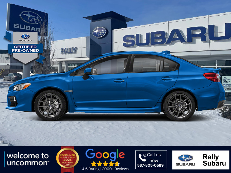 2020 Subaru WRX Sport CVT  - Certified - Sunroof